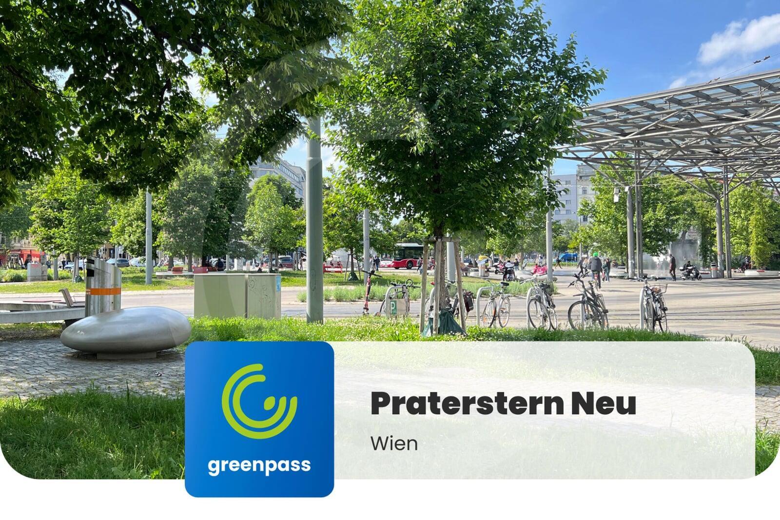 Klimafitte Platzgestaltung am Praterstern